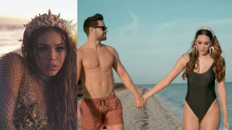 A pesar de que han transcurrido años desde que Danna Paola y Eleazar Gómez pusieron fin a su relación, aseguran que ambos se siguen mandando indirectas a través de sus canciones. (INSTAGRAM/ESPECIAL)