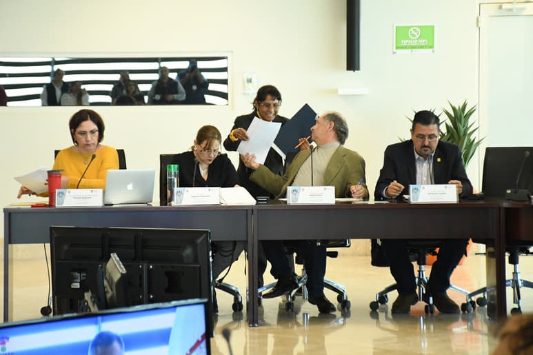Ediles de la fracción del PRI en cabildo piden que se realicen pruebas antidopaje al alcalde Jorge Zermeño Infante. (FERNANDO COMPEÁN)