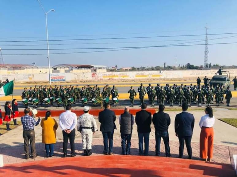 Desfilan en Madero. (EL SIGLO DE TORREÓN)