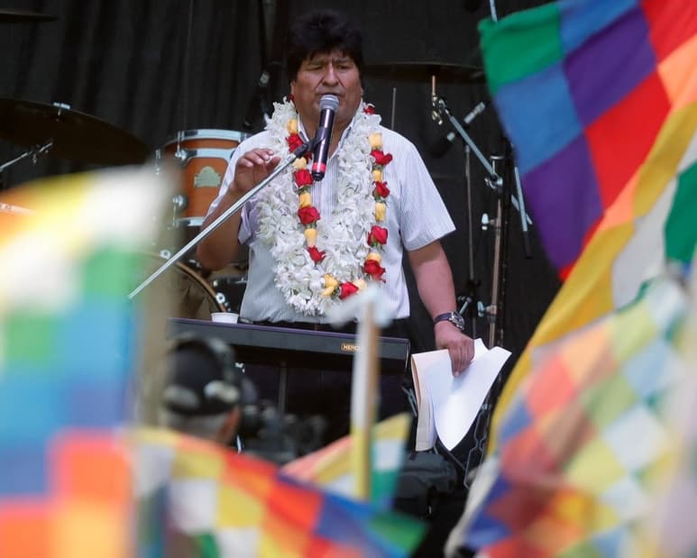 El expresidente boliviano Evo Morales no podrá buscar una senaduría por no residir en el país. (ARCHIVO)