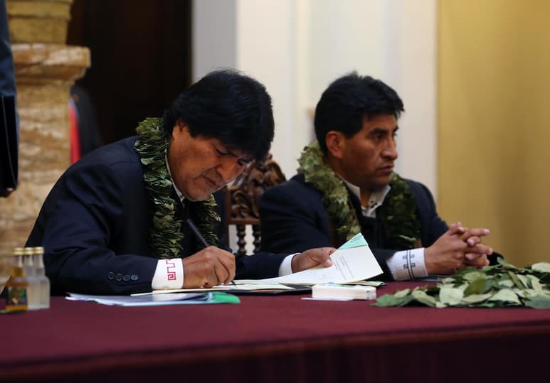 Cocarico fue arrestado en la mañana hora local por la Policía Bolivia en plena calle, en virtud de una orden de aprehensión por no haber comparecido a declarar. (ARCHIVO)