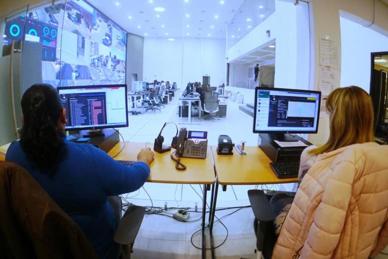 Actualmente el Sistema de Videovigilancia se encuentra en la fase de conexión y programación.