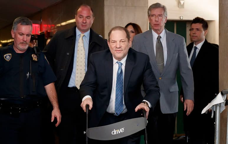 Histórico. Weinstein podría pasar 29 años en la cárcel tras ser encontrado culpable por el jurado. (AP)