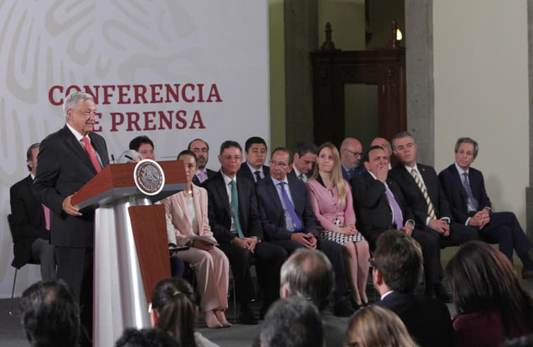 Se detalló el procedimiento de la Ley de Confianza Ciudadana, la cual ya fue aprobada en el Congreso y elimina parte de las inspecciones realizadas. (NOTIMEX)