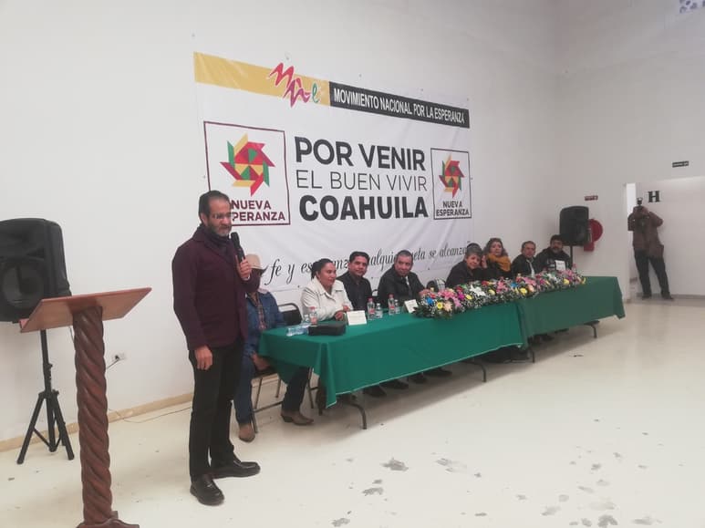 René Bejarano presentó su movimiento nacional inaugurando el Centro de Desarrollo sede Laguna