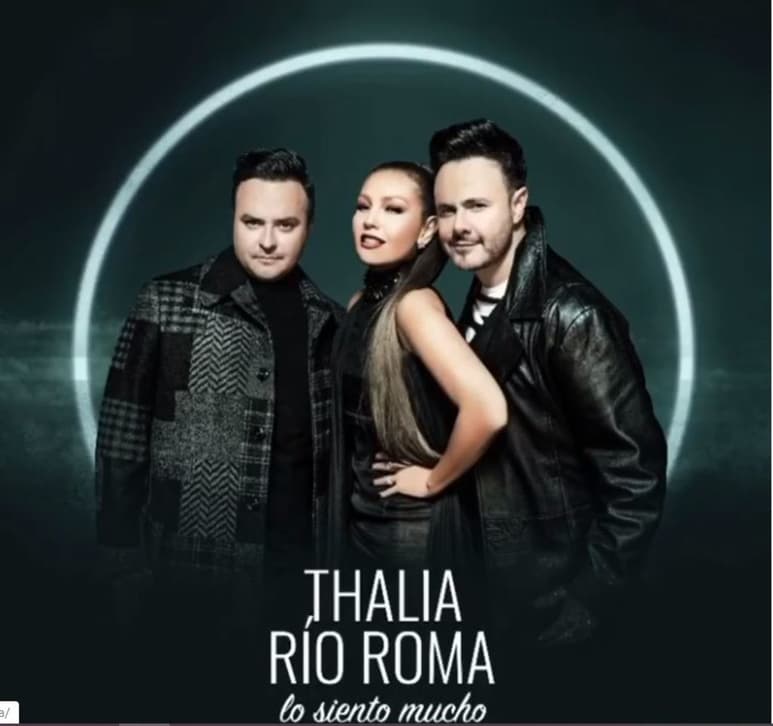 Hacen dueto. La mexicana Thalía vuelve a sorprender cantando al desamor, ahora con el dúo Río Roma. (ESPECIAL)