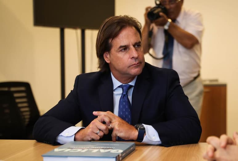 El presidente electo, Lacalle Pou, tomará el poder el día de hoy en Uruguay. (ARCHIVO)