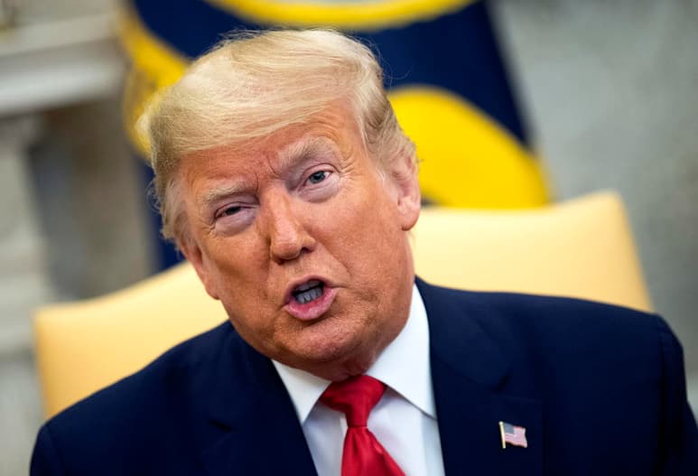 'Les hemos pedido que aceleren lo que sea que están haciendo en términos de una vacuna', afirmó Trump, que no ofreció detalles acerca de la vacuna. (EFE)