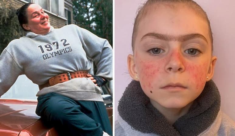 El disfraz de la menor fue elaborado con ayuda de su madre, quien consiguió todo lo necesario para que su hija pudiera ser una pequeña replica de 'Tronchatoro' (CAPTURA)
