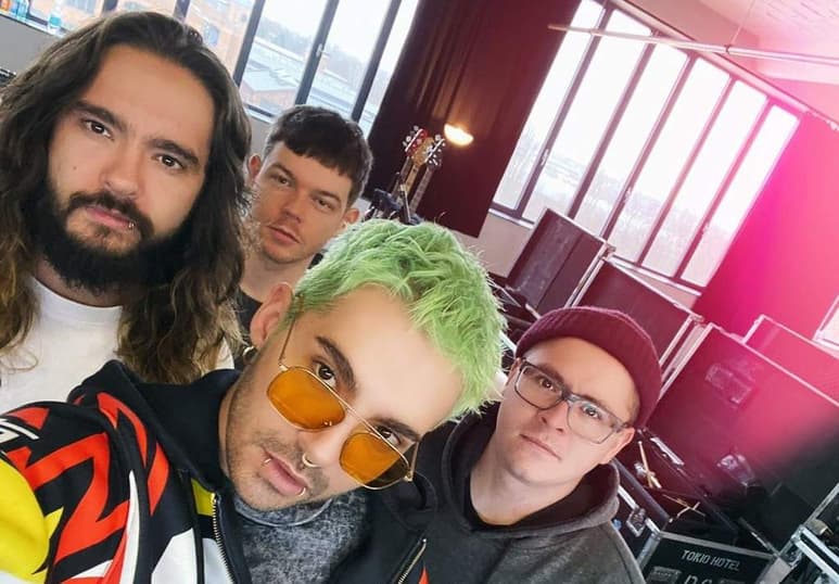 La agrupación alemana de rock pop Tokio Hotel, se encuentra en México como parte de su gira Melancholic Paradise LATAM 2020, donde refrendaron su relación con el público y desmintieron una posible separación. (INSTAGRAM)