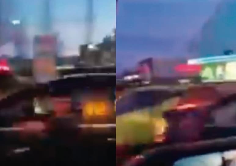 El video se hace viral en redes sociales. (CAPTURA)