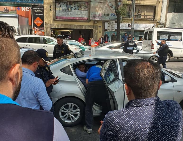 Un tiroteo cerca de la Torre Diana, en Río Missisippi y Río Lerma, colonia Cuauhtémoc, alcaldía Cuauhtémoc, dejó a una persona lesionada. (ESPECIAL)