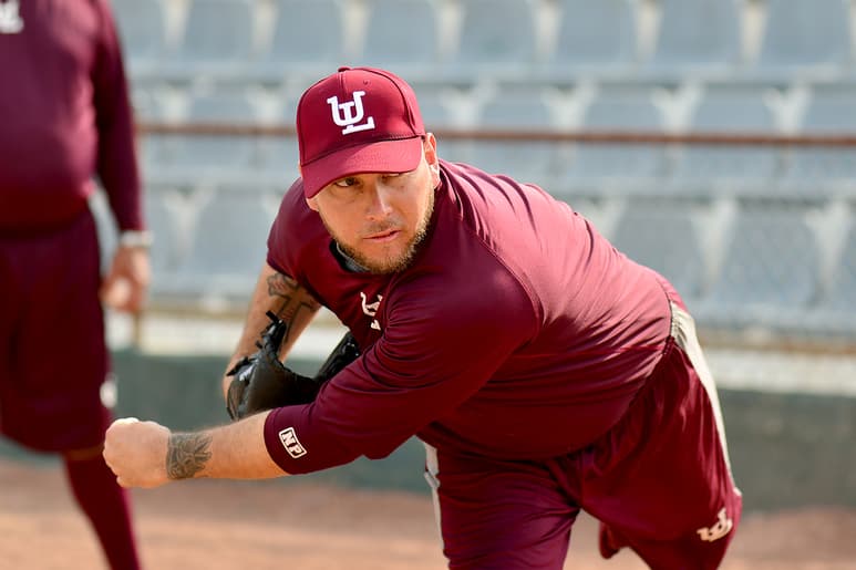 Román Peña Zonta se ha establecido como un brazo confiable para los Algodoneros desde que tomó la decisión de probar fortuna como pitcher. (JESÚS GALINDO)