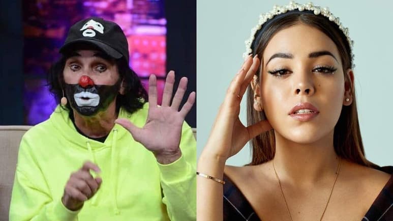 El cantante de música para niños Ricardo González Gutiérrez, mejor conocido como Cepillín, lanzó fuertes críticas en contra de la artista Danna Paola, luego de que la intérprete de Sodio revelara en el pasado que le tiene miedo a los payasos. (INSTAGRAM)