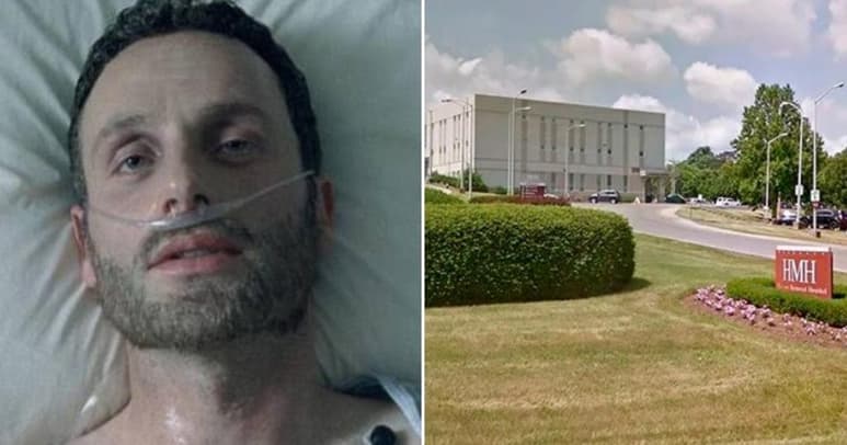 El hospital que aisló el primer caso de COVID-19 en EUA, es también el lugar donde 'Rick' despierta tras un coma al inicio de la historia (INTERNET)