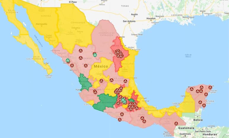En sólo dos semanas el número de casos positivos en México ascendió a más de 80 (CAPTURA)