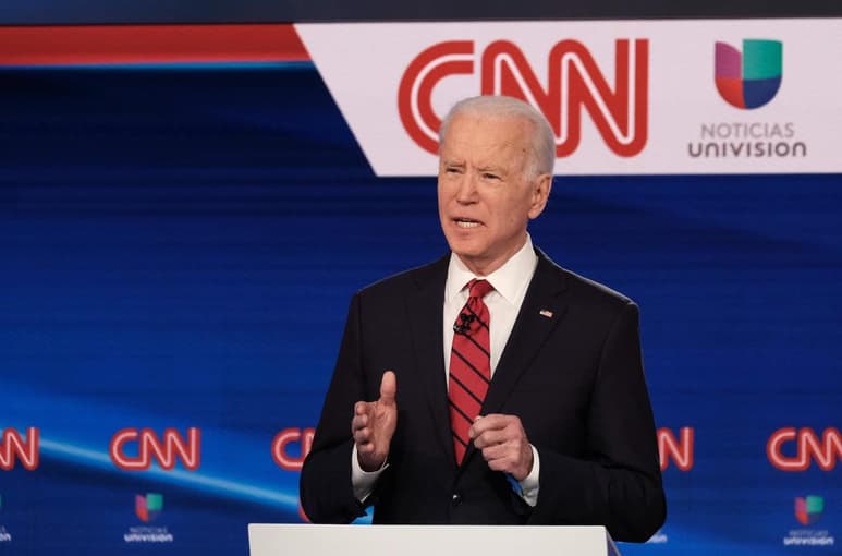 Joe Biden gana el 'premio gordo' de la jornada. (EFE)
