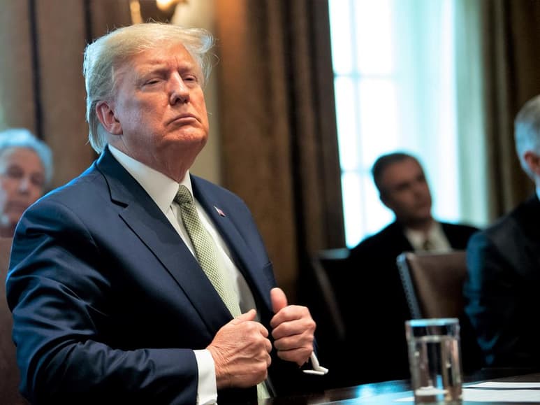 Trump, que tuvo una oposición meramente simbólica, suma más de los 1,276 delegados que necesitaba tras haber ganado las elecciones primarias presidenciales de Florida e Illinois el martes, de acuerdo con el conteo de delegados de The Associated Press. (EFE)