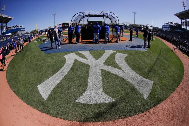Los Yanquis informaron que un segundo jugador de ligas menores dio positivo ayer por coronavirus. (AP)