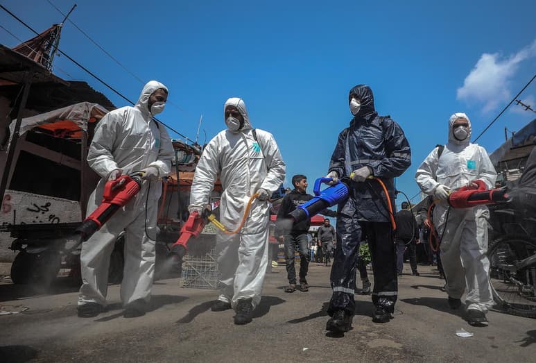 Gaza es el único punto de Oriente Medio que se mantiene por ahora libre del coronavirus. (EFE)