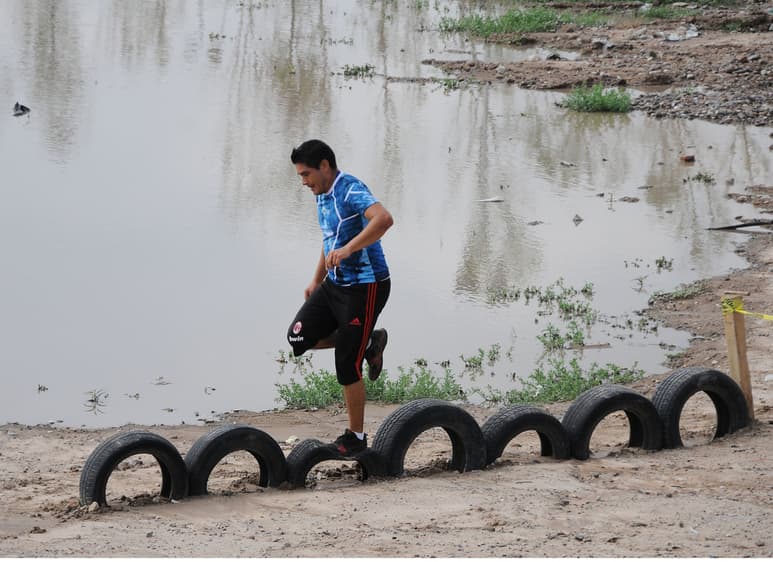 La carrera pedestre de 3 kilómetros con obstáculos que se celebraría el fin de semana en Viesca, Coahuila, quedó suspendida hasta nuevo aviso, acatando las medidas sanitarias impuestas por el gobierno estatal. (ARCHIVO)