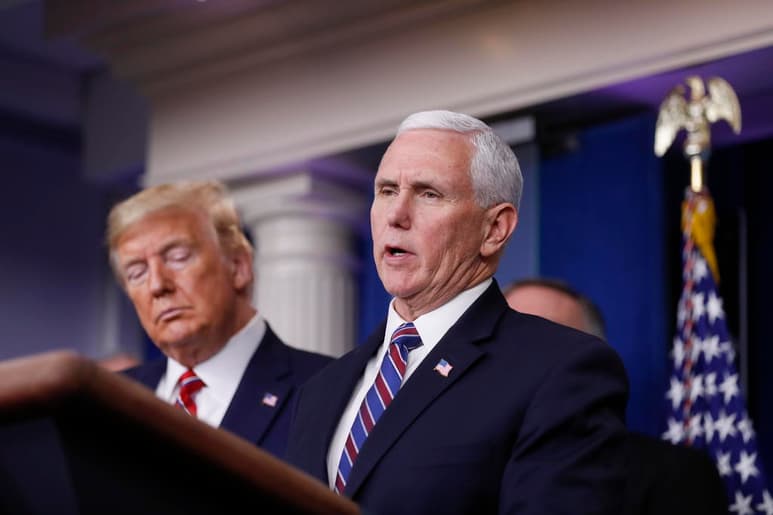 Pence dijo que el funcionario no ha asistido a la Casa Blanca. (EFE)
