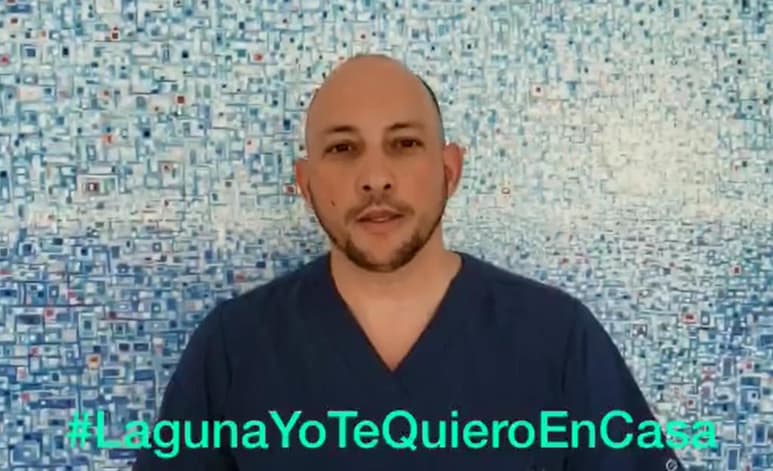 El llamado lo titulan 'Laguna te quiero en casa', ya que aseguran que es de esa forma como se puede evitar que el virus avance. (ESPECIAL)