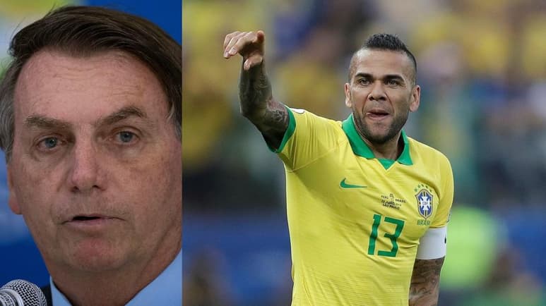 Daniel Alves, criticó este miércoles la gestión del presidente del país, el ultraderechista Jair Bolsonaro. (ARCHIVO)