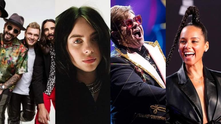 El músico Elton John presentará este domingo un concierto emitido por televisión que tratará de recaudar dinero para organizaciones benéficas y que contará con Alicia Keys, Billie Eilish, Mariah Carey y otros artistas que actuarán desde sus casas por la crisis del coronavirus. (ESPECIAL)