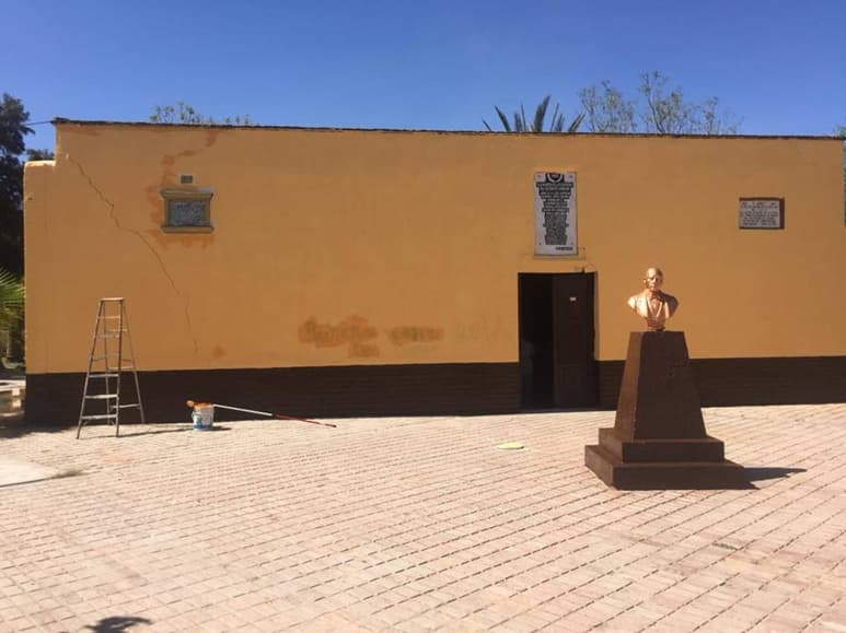 Trabajos del proyecto de rehabilitación del museo, se frenaron ante la contingencia de salud. (EL SIGLO DE TORREÓN)