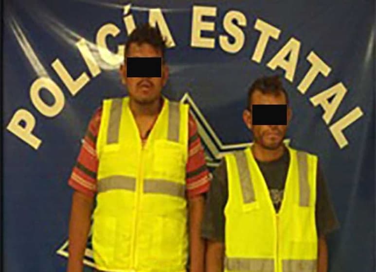 Los sujetos fueron detenidos por el personal de la Policía Estatal y puestos a disposición de la autoridad competente. (EL SIGLO DE TORREÓN)