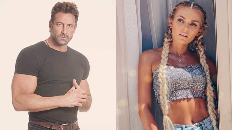 Gabriel Soto sorprendió con sus más recientes declaraciones, al decir que tuvo que separarse de su novia, Irina Baeva, para proteger su salud y la de sus hijas. (INSTAGRAM)