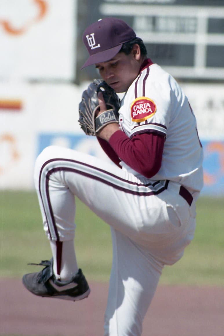 Juan Manuel Palafox Montellano, pitcher derecho que entregó excelentes temporadas con los Algodoneros del Unión Laguna a inicios de la década de 1990.