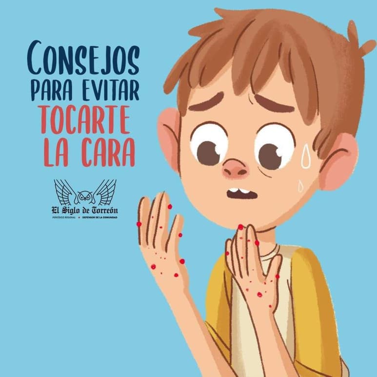 Dentro de los cuidados preventivos para evitar el contagio por COVID-19, uno de los principales es evitar tocarse la cara. (EL SIGLO DE TORREÓN/ ALEJANDRA MORALES)