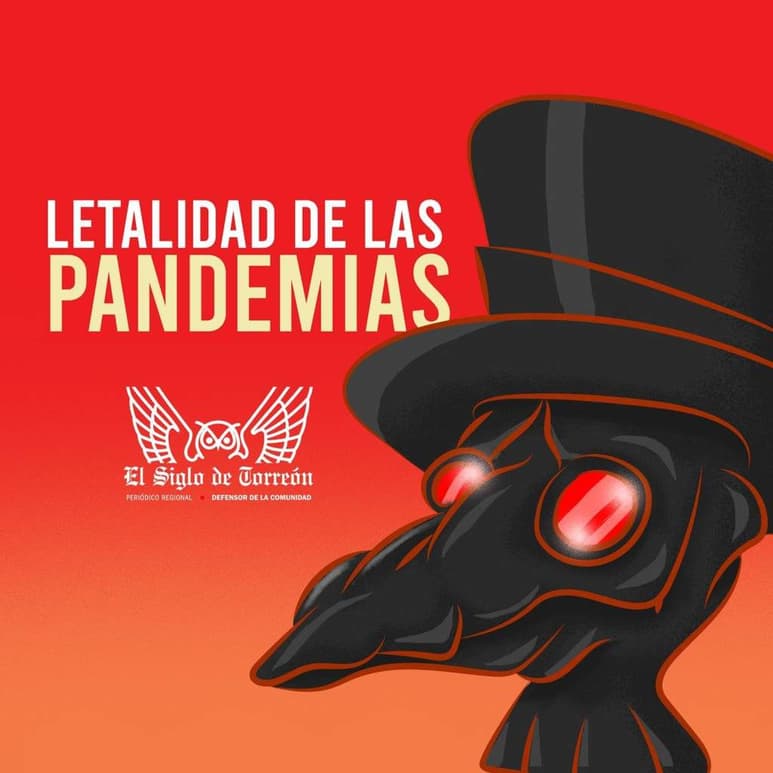La letalidad de estas no puede manejarse en números generales, ya que cada una es distinta y azotó en momentos diferentes, en relación a la ciencia y la tecnología. (EL SIGLO DE TORREÓN/ Alejandra Morales)