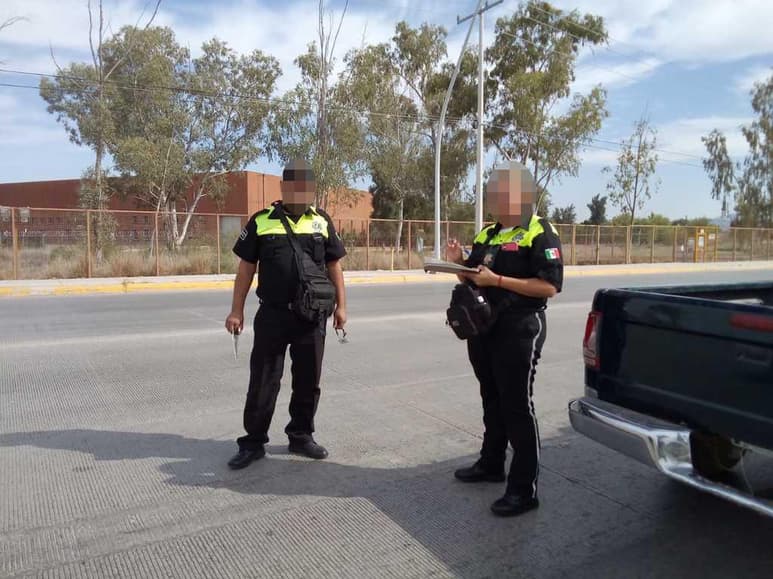 El incidente ocurrió el pasado jueves en el bulevar Carlos Herrera, en el complejo industrial de esa ciudad. (EL SIGLO DE TORREÓN)