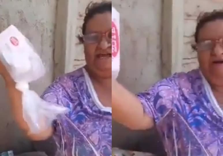 La mujer se volvió blanco de burlas tras argumentar que el jabón 'es para bañar perros' (CAPTURA)