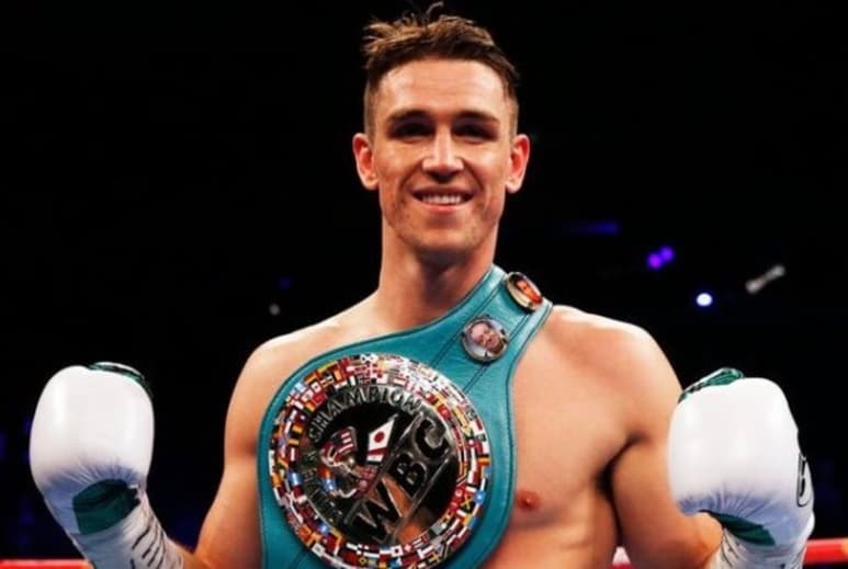 El británico está invicto en 27 peleas como profesional. (ESPECIAL)