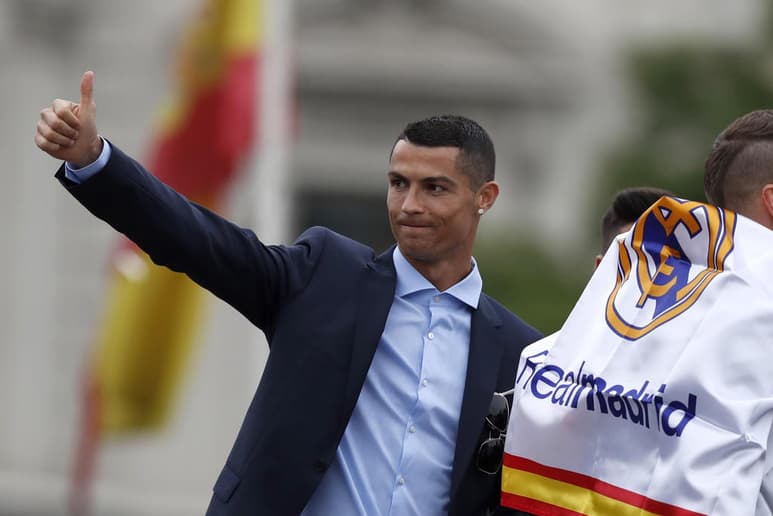 Ronaldo visitó la 'casa blanca' el mes pasado, donde testiguó el último clásico español. (ARCHIVO)