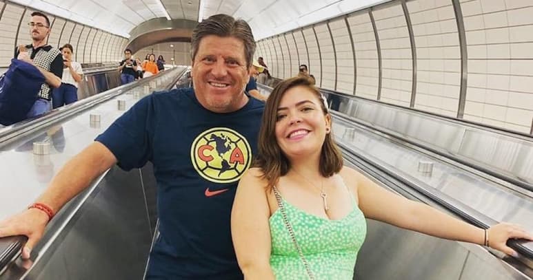 Usuarios en Twitter señalaron que Mishelle dio retuit a la publicación de un perfil americanista (@__Tupadre), que se burló de Martinoli. (CORTESÍA)
