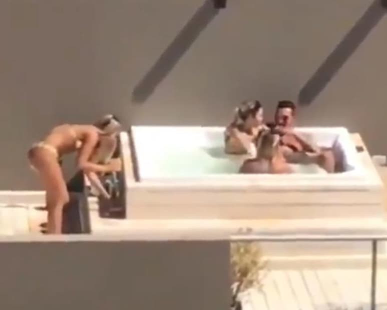 El video fue difundido en Twitter. (CAPTURA)
