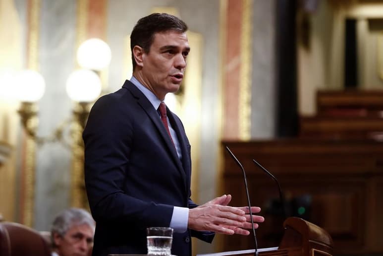 Sánchez dio por hecho una ampliación de la prórroga durante su comparecencia en el Congreso español, que hoy vota la ampliación del confinamiento hasta el 26 de este mes.
(EFE)