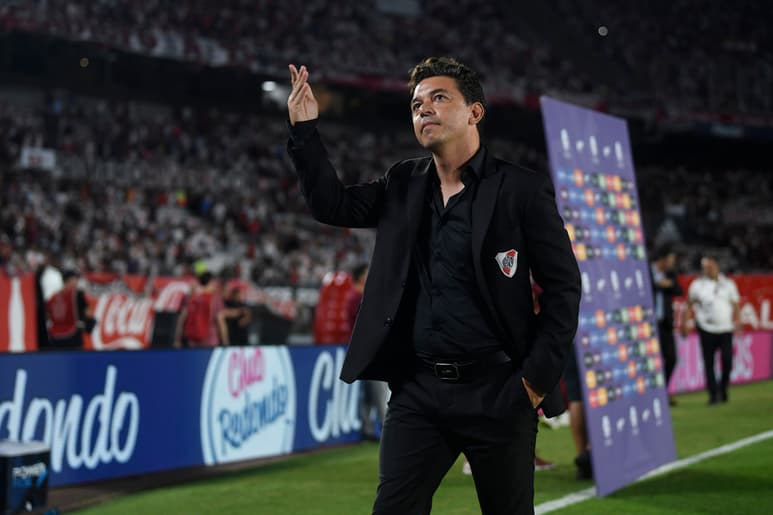 El argentino se ha mantenido al frente de River Plate desde 2013 cuando asumió el puesto como técnico ante la salida de Ramón Díaz. (ARCHIVO)