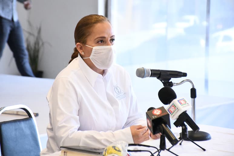 La alcaldesa Marina Vitela destacó la necesidad de aplicar las pruebas del coronavirus.