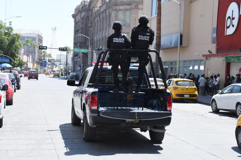 En contraste, Saltillo se mantiene como una de las más seguras, en la percepción de su gente, sin embargo, presenta un aumento considerable a la medición anterior, de 26.4 a 35.5 en el último año. (ARCHIVO)