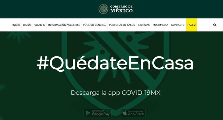 El portal de internet del gobierno federal coronavirus.gob.mx sufre falla esta mañana tras el anuncio de la ampliación de la Jornada de Sana Distancia en el país.
(ESPECIAL)