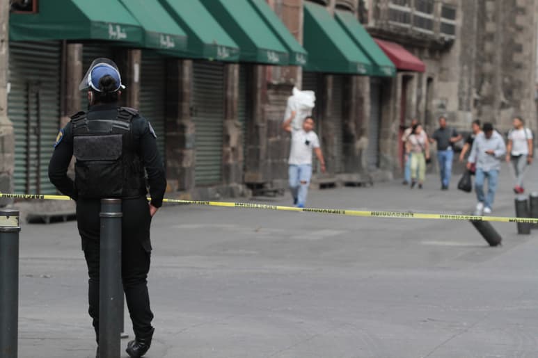 Restringen más del Centro Histórico de Ciudad de México