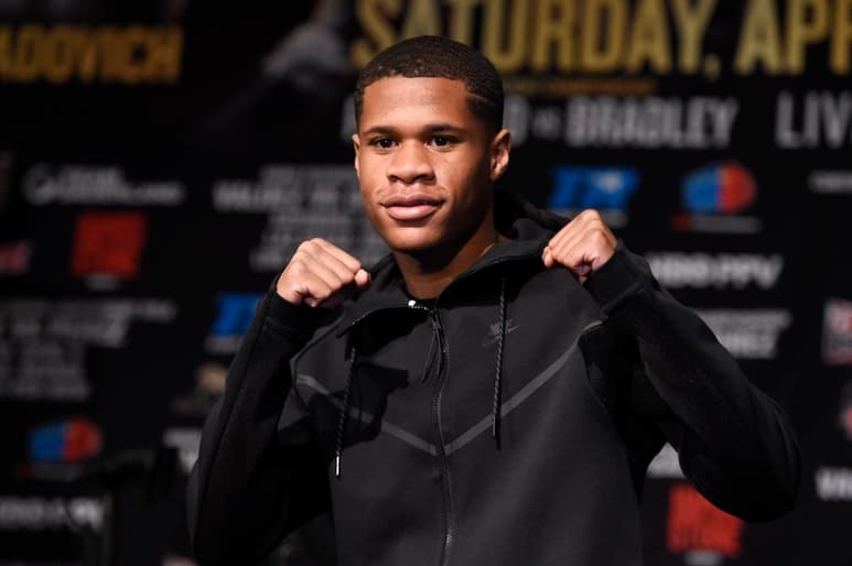 Devin Haney ganó el título del CMB de las 135 libras al superar a Alfredo Santiago en octubre y luego se someteió a una cirugía de hombro. (EFE)