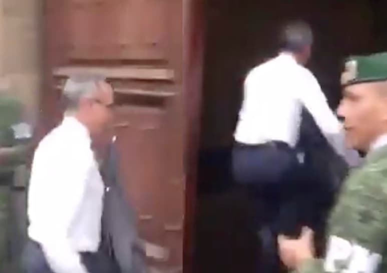 Pequeño video compartido en Twitter. (CAPTURA)