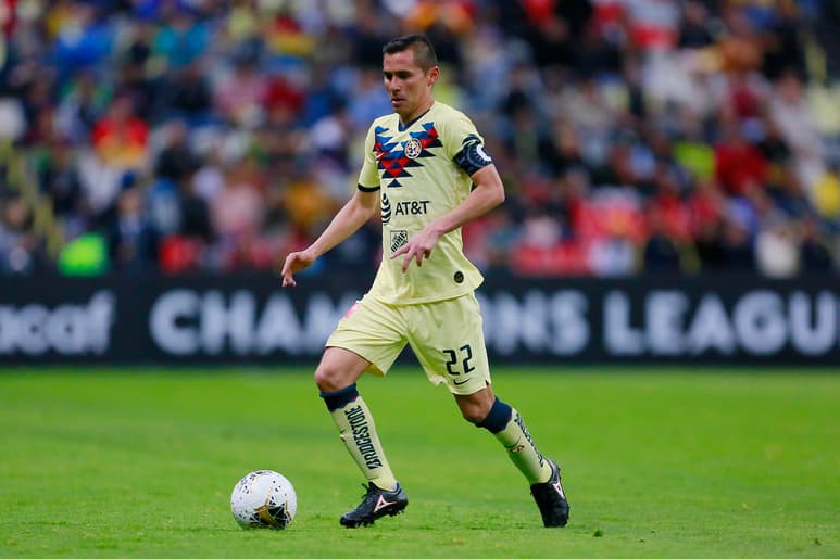 El defensor Paul Aguilar, anhela concluir con su carrera en las Águilas del América. (ARCHIVO)